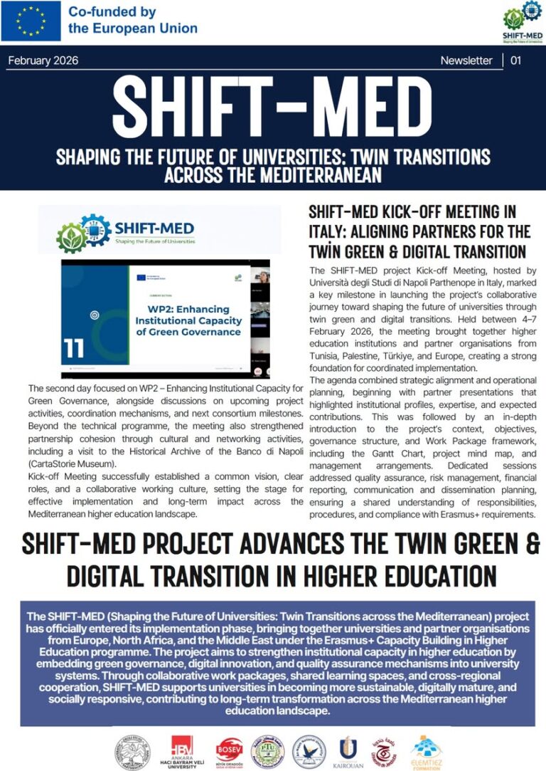 SHIFT-MED Newsletter #1 is Now Available!