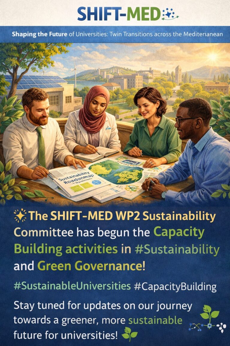 Launch of the SHIFT-MED Sustainability Committee