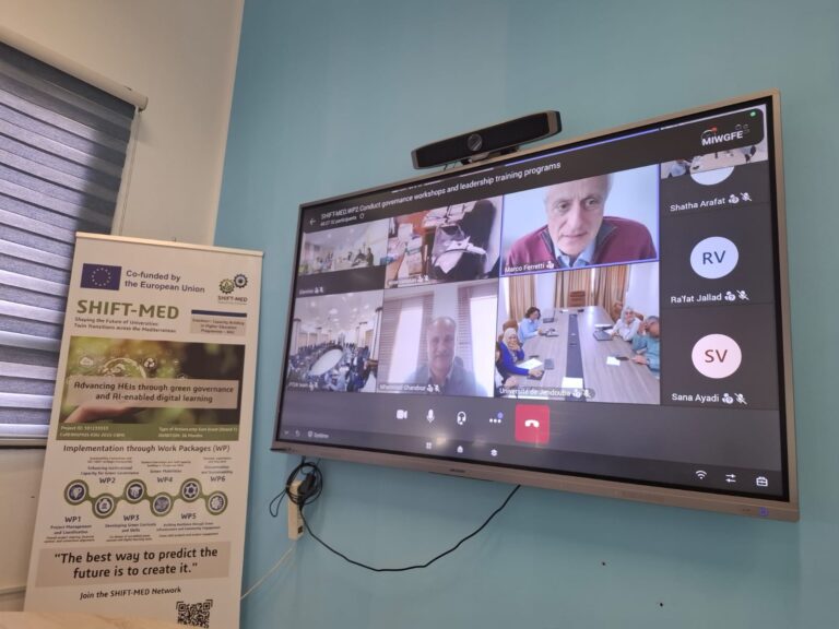 SHIFT-MED Successfully Completes “Governance Workshops for Twin Transition in Universities”