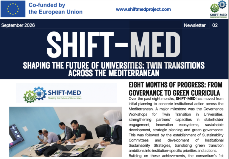SHIFT-MED Newsletter 02 Is Out Now: Discover Eight Months of Progress Across the Mediterranean